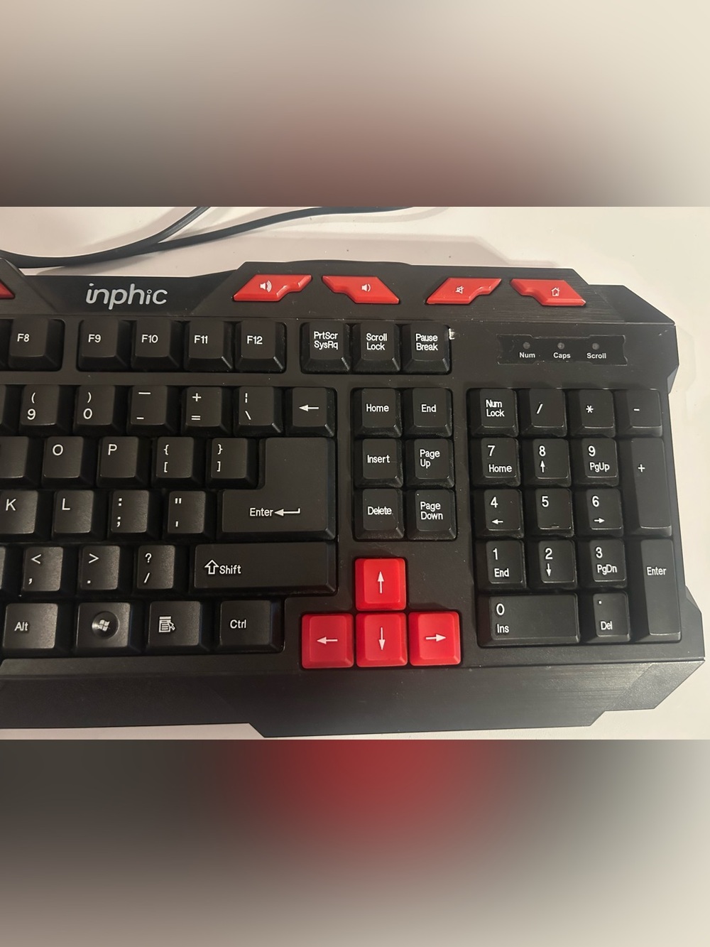 Inphic V610 Gaming Keyboard - Picture 3 of 4